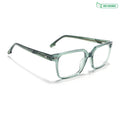 Voyage Glaze Green Wayfarer Eyeglasses for Men & Women (FPK26018FMG8093)