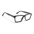 Voyage Glaze Black Rectangle Acetate Eyeglasses for Men & Women (FPK26020FMG8680)