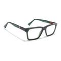 Voyage Glaze Green Rectangle Acetate Eyeglasses for Men & Women (FPK26020FMG8683)