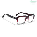 Voyage Glaze Wine Wayfarer Eyeglasses for Men & Women (FPK26023FMG8128)