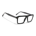 Voyage Glaze Black Wayfarer Acetate Eyeglasses for Men & Women (FPK26027FMG8640)