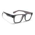 Obsidian | Voyage Grey Wayfarer Eyeglasses for Men & Women (K026FMG8055)