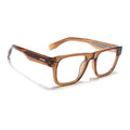 Obsidian | Voyage Brown Wayfarer Eyeglasses for Men & Women (K026FMG8057)
