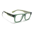 Obsidian | Voyage Green Wayfarer Eyeglasses for Men & Women (K026FMG8059)