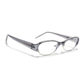 Voyage Grey Cateye Eyeglasses for Women (K9200FMG9012)