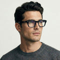 Obsidian | Voyage Black Wayfarer Eyeglasses for Men & Women (KG2529FMG8040)