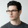 Obsidian | Voyage Brown Wayfarer Eyeglasses for Men & Women (KG2529FMG8043)
