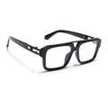 Voyage Exclusive Black Wayfarer Eyeglasses for Men & Women (LH095MG5388-C1)