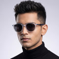 Matira | Transparent Wayfarer Polarized Sunglasses | PMG7404