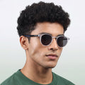 Matira | Transparent Round Polarized Sunglasses | PMG7412