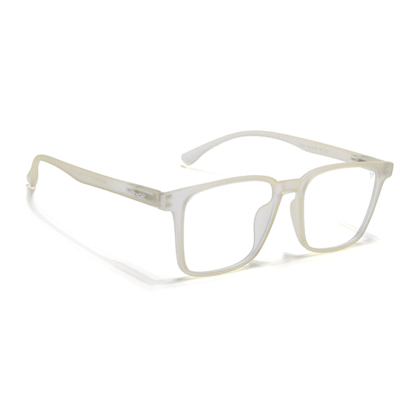 Voyage Air Yellow Square Eyeglasses for Men & Women (TR01MG4527-C2)