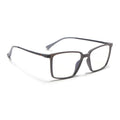 Eyejack Domino Grey Square Eyeglasses for Men & Women (TR1002FCL1634-C5)