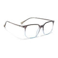 Eyejack Domino Black & Clear Square Eyeglasses for Men & Women (TR1005FCL1684-C13)