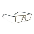 Eyejack Domino Olive Rectangle Eyeglasses for Men & Women (TR1006FCL1692-C7)