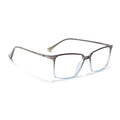 Eyejack Domino Black & Clear Square Eyeglasses for Men & Women (TR1007FCL1712-C13)