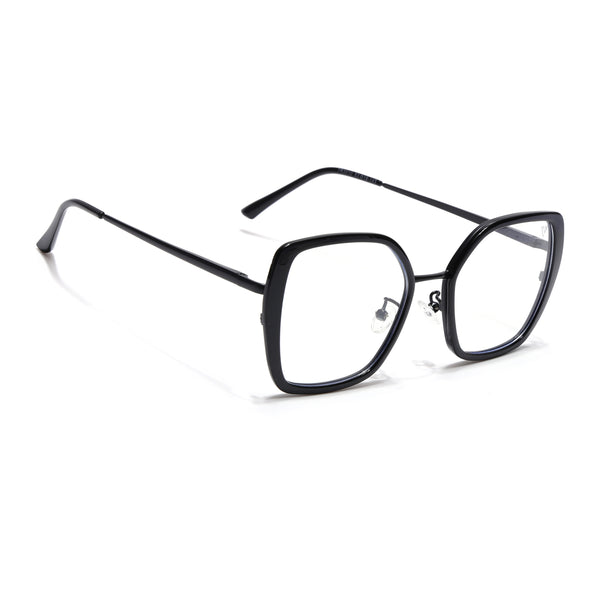 Voyage Glam Black Cateye Eyeglasses for Women (TR3010MG5140-C1)
