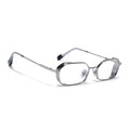 MAJOR | Silver Hexagonal Eyeglasses | Clear Lens - FMG8699