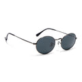 Malana | Black Oval Sunglasses | Grey Frame - MG7547