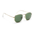 Malana | Olive Round Sunglasses | Golden Frame - MG7575