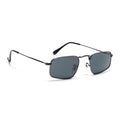 Malana | Black Rectangle Sunglasses | Grey Frame - MG7553