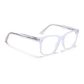 Voyage Transparent Square Eyeglasses for Men & Women (V42003MG4785-C7)