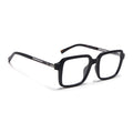 Voyage Apex Matt Black Square Eyeglasses for Men & Women (V62004MG5360-C1)