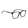Voyage Apex Matt Black Square Eyeglasses for Men & Women (V62005MG5366-C1)