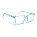 Voyage Transparent Blue Square Eyeglasses for Men & Women (VO8008MG4924-C4)