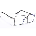 Voyage Exclusive Black & Grey Wayfarer Eyeglasses for Men & Women (VY221013MG5327-C2)