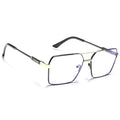 Voyage Exclusive Black & Golden Wayfarer Eyeglasses for Men & Women (VY221014MG5329-C1)