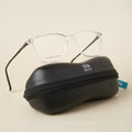 Goeye Transparent Square Eyeglasses for Men & Women (TR85602GE1694-C2)