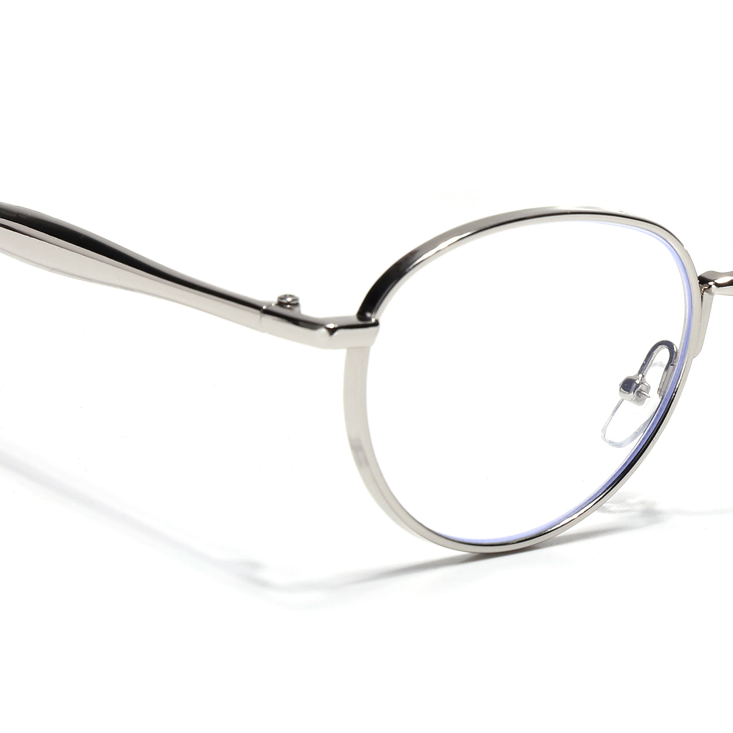 Sphere | Silver Round Eyeglasses