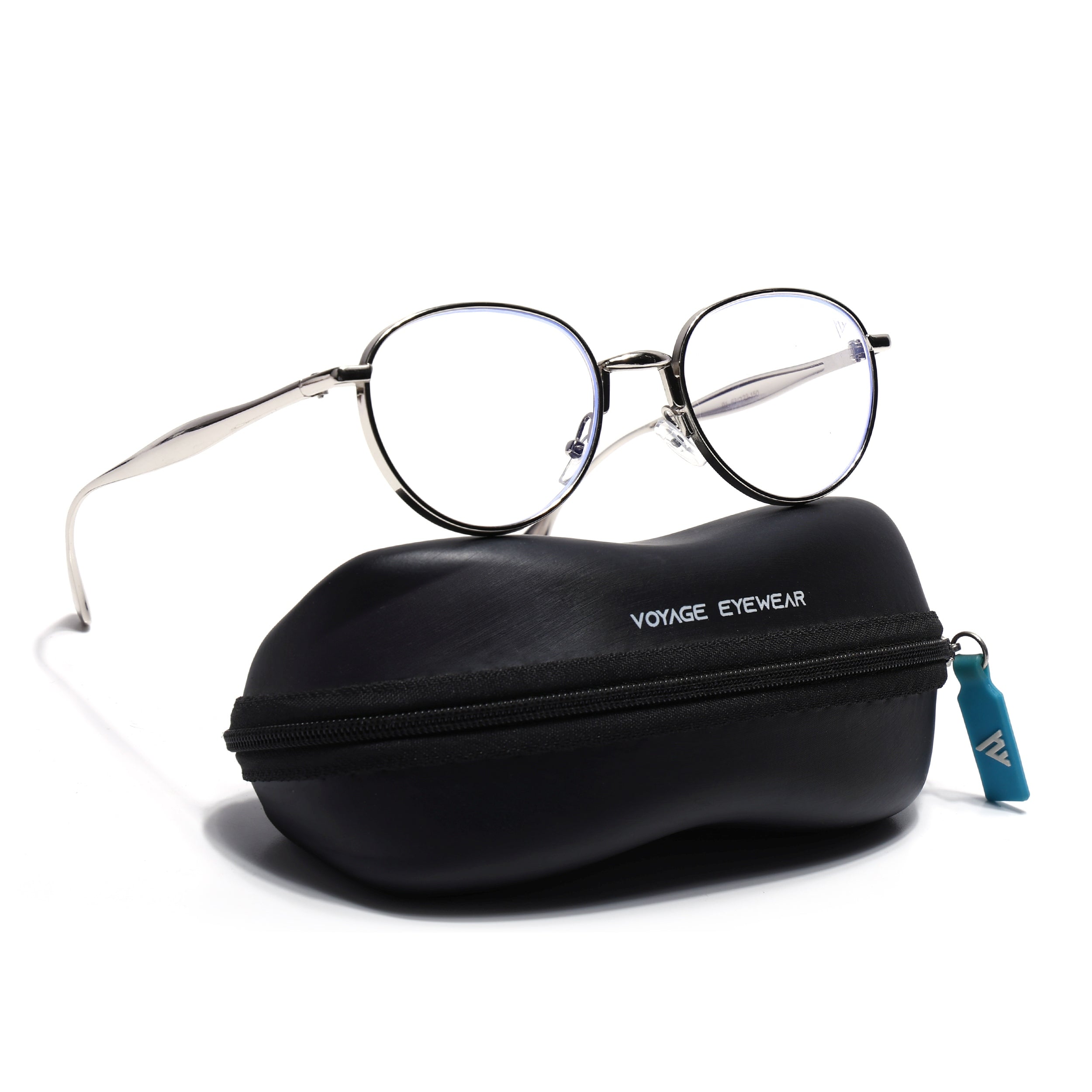 Sphere | Silver Round Eyeglasses