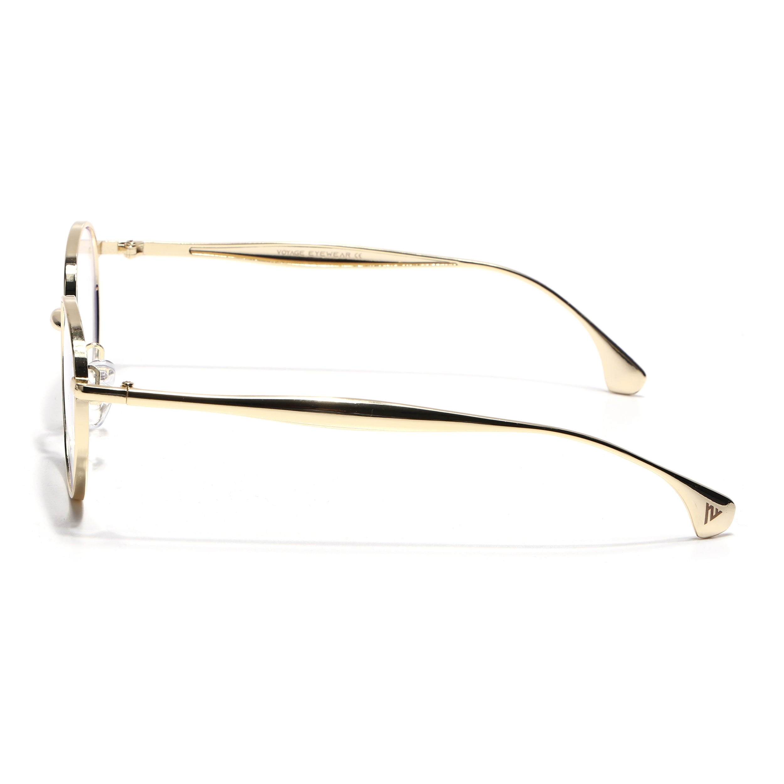 Sphere | Golden Round Eyeglasses