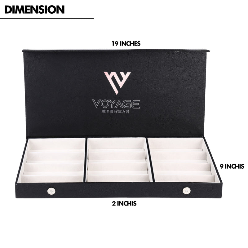 Voyage Collection Tray | Black | 12 slots