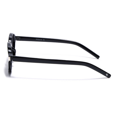 Bloom - Black Oval Sunglasses for Women (2537CL2185)