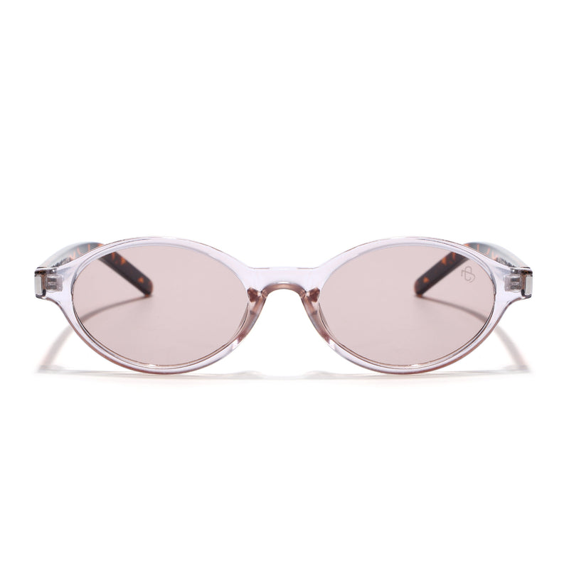 Bloom - Pink Oval Sunglasses for Women (2537CL2187)