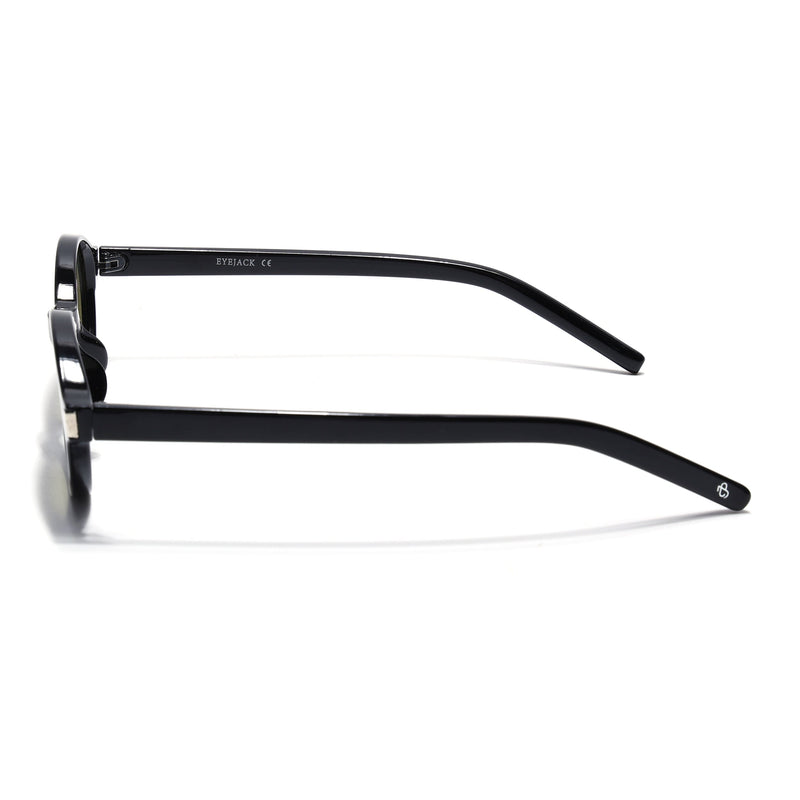 Bloom - Black Oval Sunglasses for Women (2537CL2186)