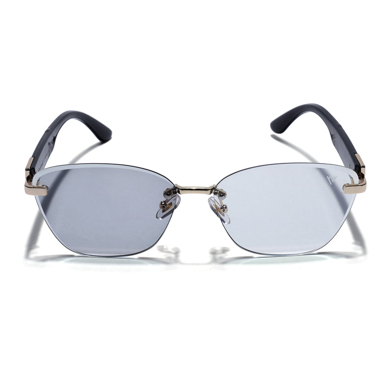Voyage Golden Rimless Photochromic lens Eyeglasses for Men & Women (98514BFMG7810)