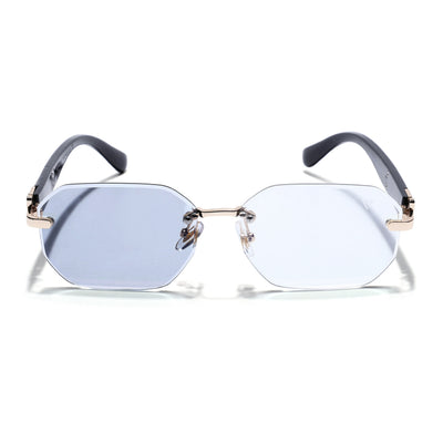 Voyage Golden Rimless Photochromic lens Eyeglasses for Men & Women (98524BFMG7804)