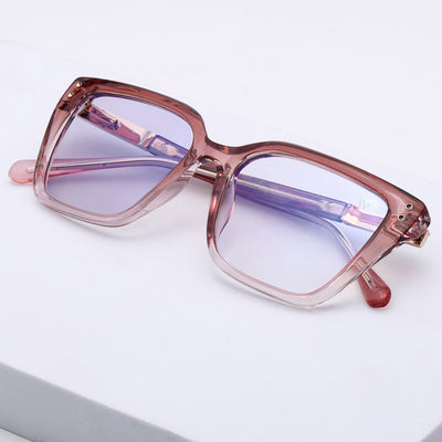 Voyage Pink Cateye Photochromic lens Eyeglasses for Women (95005FMG7814)