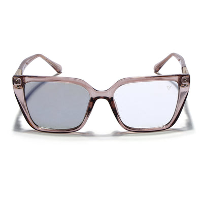 Voyage Light Brown Cateye Photochromic lens Eyeglasses for Women (95005FMG7815)