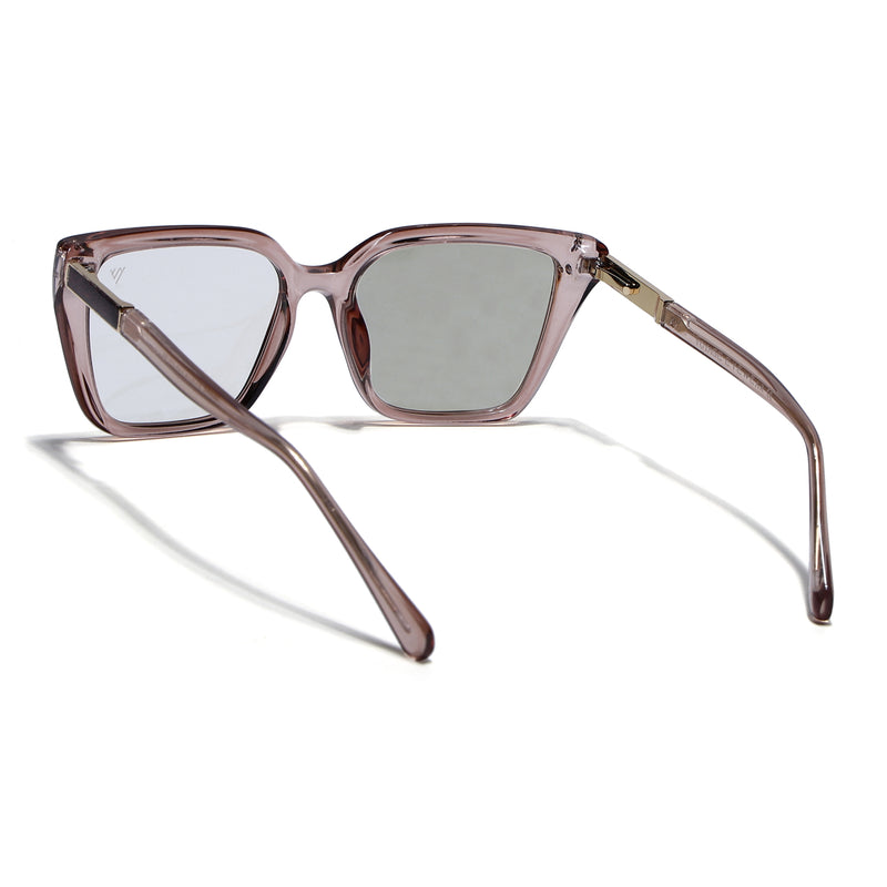Voyage Glam Light Brown Cateye Photochromic lens Eyeglasses for Women (95005FMG7815)