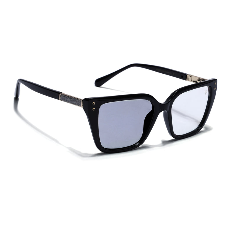 Voyage Glam Black Cateye Photochromic lens Eyeglasses for Women (95005FMG7811)
