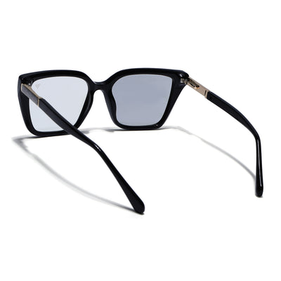 Voyage Black Cateye Photochromic lens Eyeglasses for Women (95005FMG7811)