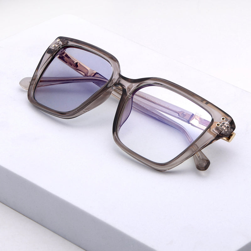 Voyage Glam Grey Cateye Photochromic lens Eyeglasses for Women (95005FMG7812)