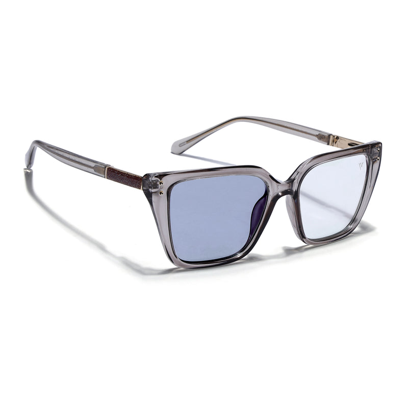 Voyage Glam Grey Cateye Photochromic lens Eyeglasses for Women (95005FMG7812)