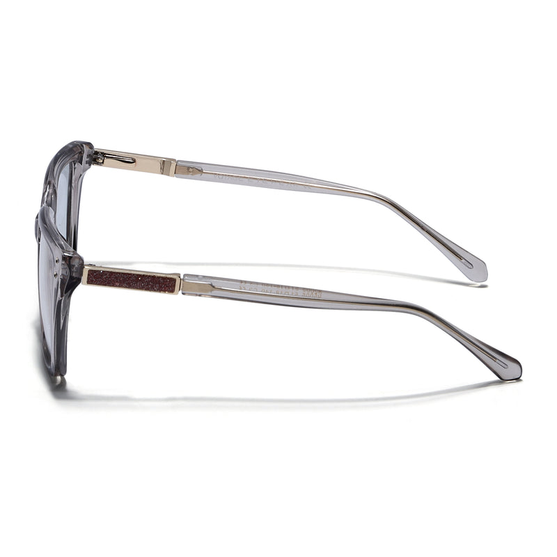 Voyage Glam Grey Cateye Photochromic lens Eyeglasses for Women (95005FMG7812)
