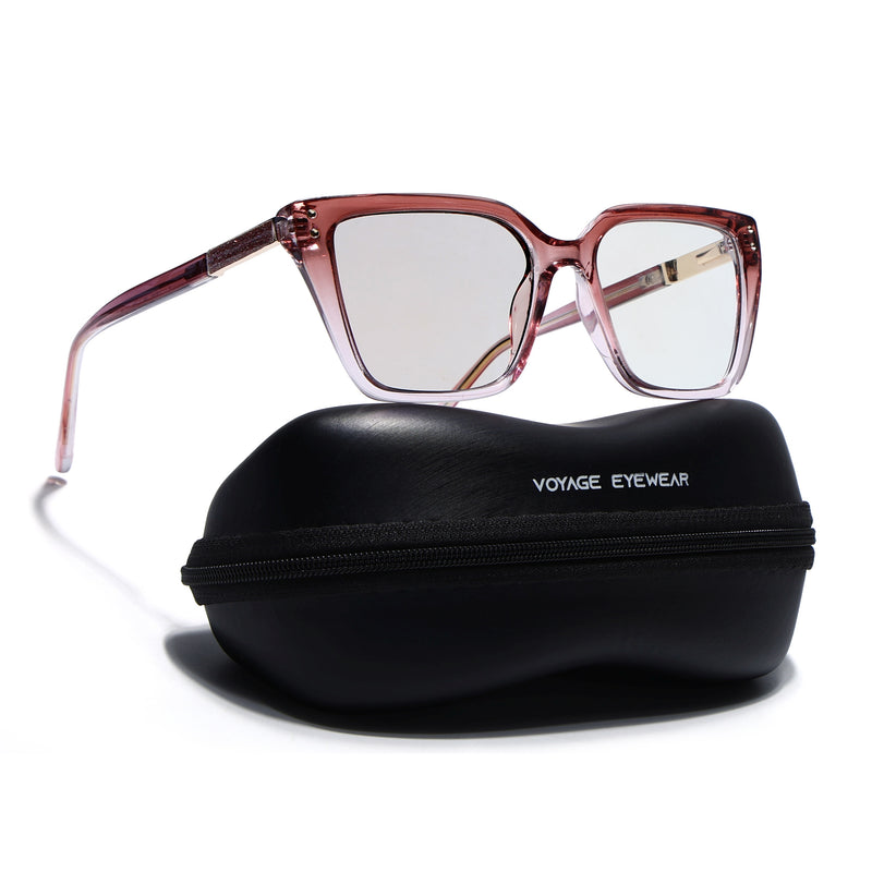 Voyage Glam Pink Cateye Photochromic lens Eyeglasses for Women (95005FMG7814)