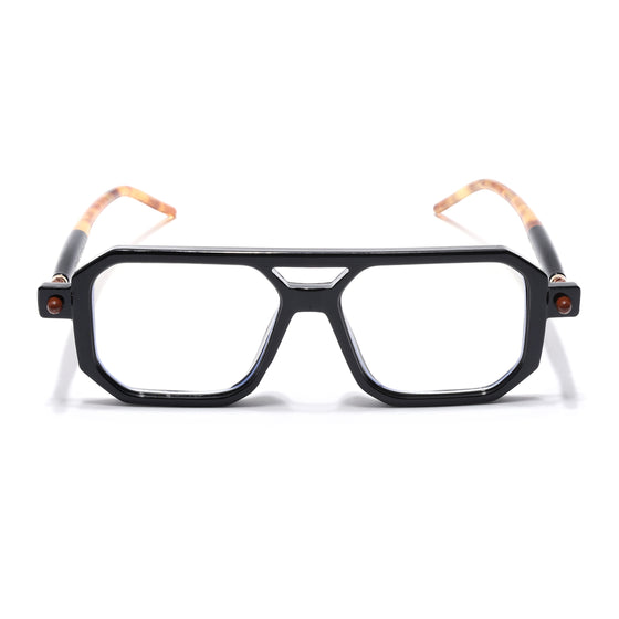 Ghost | Black Wayfarer Eyeglasses for Men & Women | 86582MGA2-C1